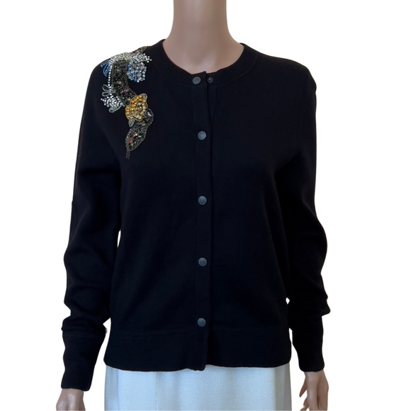 Zadig & Voltaire Rhinestone-Embellished Cardigan - Picture 1 of 7